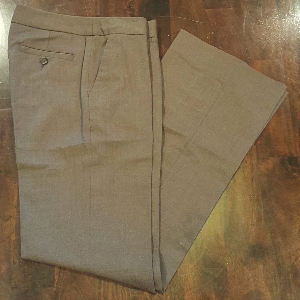 BR | Brown Wool Dress Pants